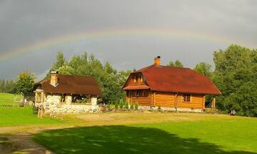Фото номера Дом с 2 спальнями Дома для отпуска Lielie Kupri г. Lautere 13