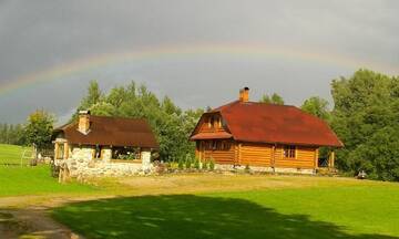 Фото номера Дом с 2 спальнями Дома для отпуска Lielie Kupri г. Lautere 36